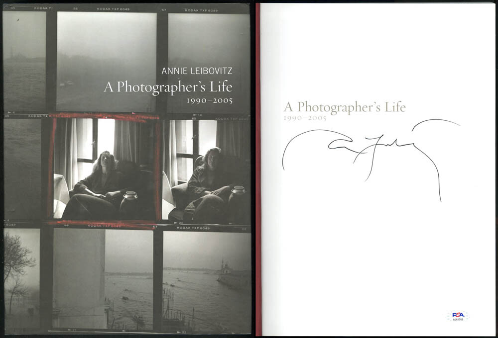 Annie Leibovitz SIGNED A Photographer's Life HC 1st Ed 1st P