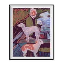 Old Man And Dogs Tommy's Mother Painting Poster Goodfellas Movie 16" x 20" Wall