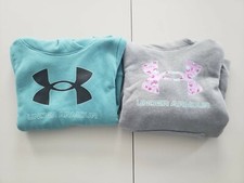 Under Armour Girl's Rival Fleece Logo Hoodie NWT 2021