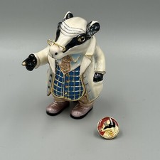 Secrets From Hidden Treasures Wind In The Willows Badger Trinket Box