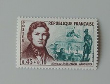 Année 1961 france YT 1299 neuf luxe ** célébrités