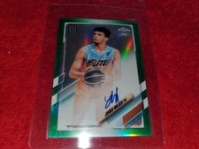 2021-22 TOPPS CHROME OVERTIME #CA-JW JOHNED WALKER AUTO RC GREEN 72/75