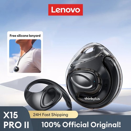 Choice New Lenovo X15 PRO Ⅱ OWS Bluetooth 5.4 Earphones Ear Hook Design Sport. - Photo 19 sur 27