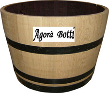 Mezza Botte BIG, tino, fioriera, portapiante