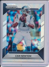 2016 Panini Prizm Cam Newton Panthers #51 SILVER HOLO Prizm Refractor SP