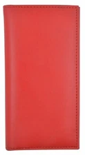 Basic Checkbook Cover RED NEW