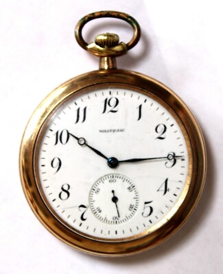 Antique Waltham Pocket AM Watch Gold Filled Case 15 Jewel 1919