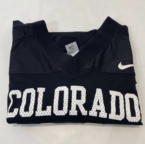 Camiseta de fútbol americano de colección años 90 NIKE Colorado Buffaloes #14 XL Koy Detmer Deion hecha en EE. UU. - Imagen 13 de 13