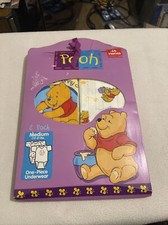 Hanes Winnie the Pooh BabyWear Bodysuit 2 Pack Small Underwear Vintage 1999