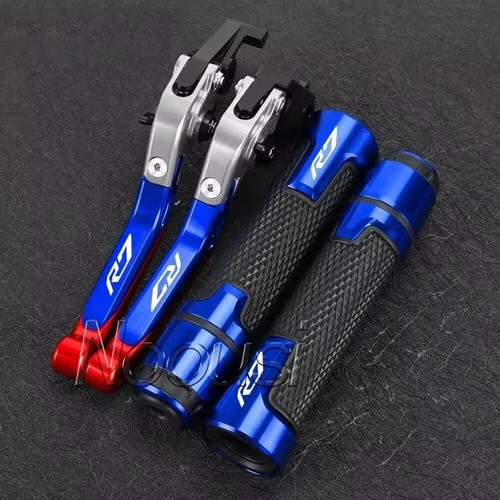 For YAMAHA YZF R7 YZF-R7 2021 2022 2023-2025 Brake Clutch Levers Handlebar Grip - Picture 9 of 30