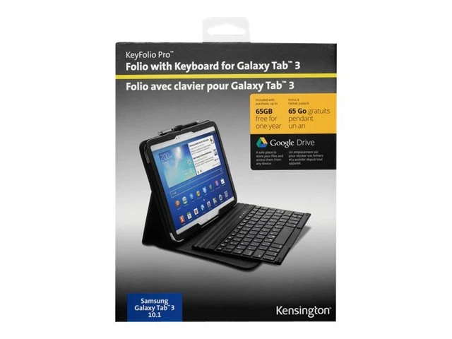 Kensington Black Tablet & eReader Cases, Covers & Keyboard Folios for Samsung Galaxy Tab 3