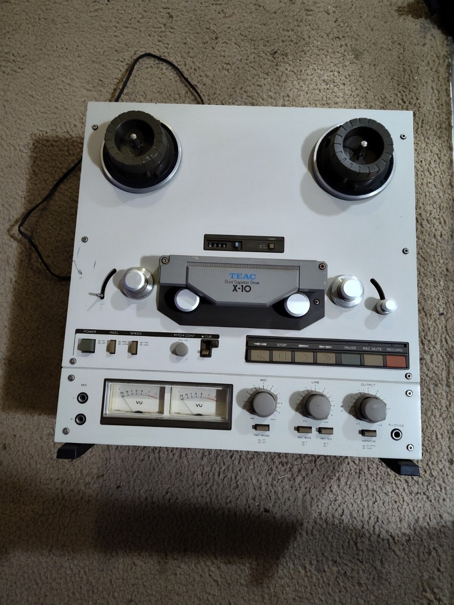 TEAC X-10 Reel To Reel Tape Deck. | eBay