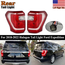 Rear Lef+Right Tail Light Halogen Assembly For 2018-2022 Ford Expedition XL XLT 