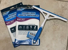 Scrub Buddies Squeegee For Shower Window Glass Door Office Cleaner New 