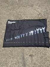 Westward Combination 17 pc Wrench set 54Df96 with case