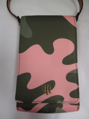Tommy Hilfiger Mini Crossbody Shoulder-Bag Phone Case Camo