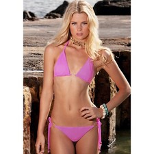 Bikini SET Made in USA New with Tags triangle swimsuit cute swimwear Small
