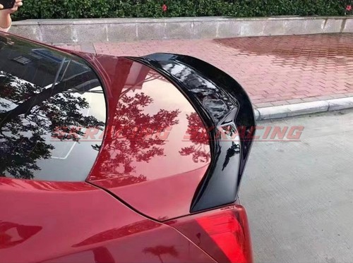 Alerón trasero de fibra de carbono/negro brillante para Cadillac ATS 4 puertas 2013-2018 - Imagen 10 de 27