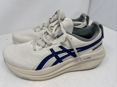 Asics Gel Nimbus 27 ATC Men s Size 13 Running Shoes Birch/Indigo Blue