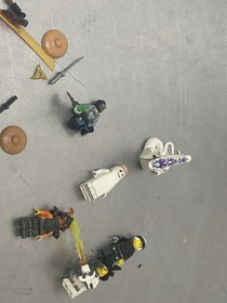 Lego Ninjago Minifigure - Pythor P. Chumsworth Serpentine White Snake Plus More