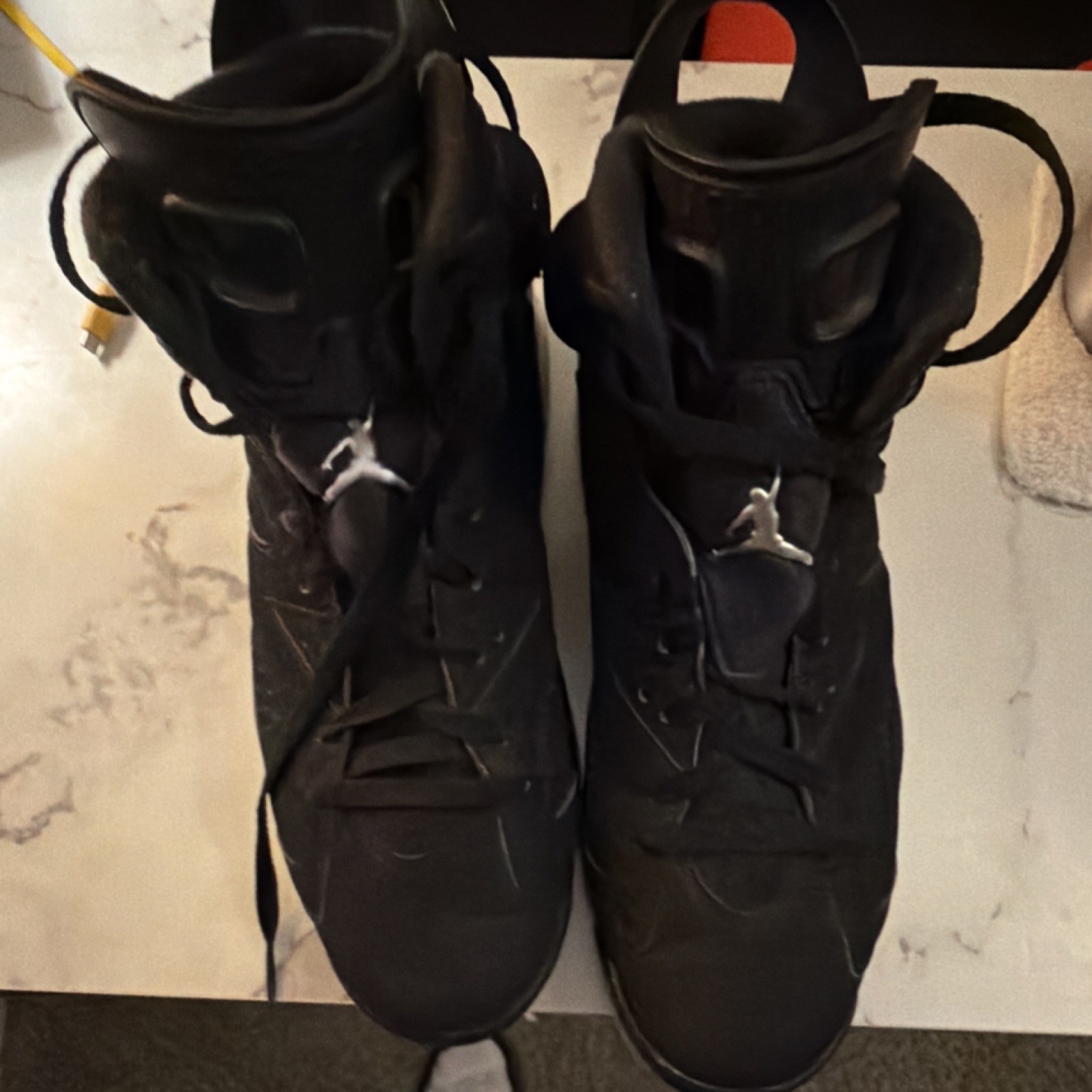 Jordan Air Jordan 6 Retro Mid Chrome Men’s Mid Top Black DX2836-001 2022