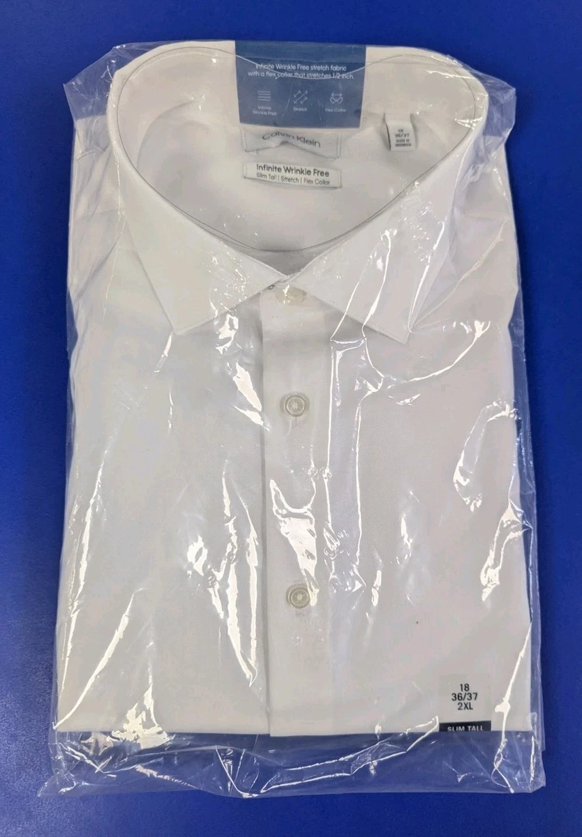 Calvin Klein Slim Big & Tall Dress Shirts for Men for sale | eBay