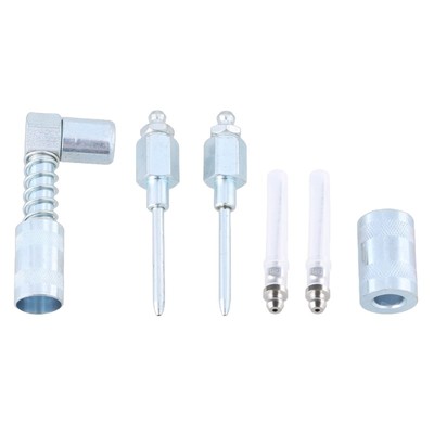 5Pcs Grease Needle Guns Nozzle Kit Needle Grease Needle Fitting Dispenser