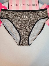 Retired Victoria's Secret Signature Cotton Classic High Leg Brief Panty Size XL