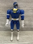 POWER RANGERS, BANDIA, VINTAGE, 1997 TURBO SERIES, BLUE ACTION FIGURE *Details