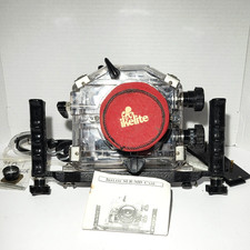 Ikelite SLR-MD Underwater Camera Housing System Case Tray Handles Ports Vintage