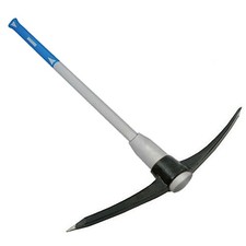 7LB Pickaxe With Fibreglass Shaft & Non Slip Rubber Grip Handle Pick Axe Chisel