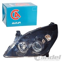 Alkar H7/H1 Scheinwerfer Schwarz Links Passend FüR Opel Signum Vectra | 2775444
