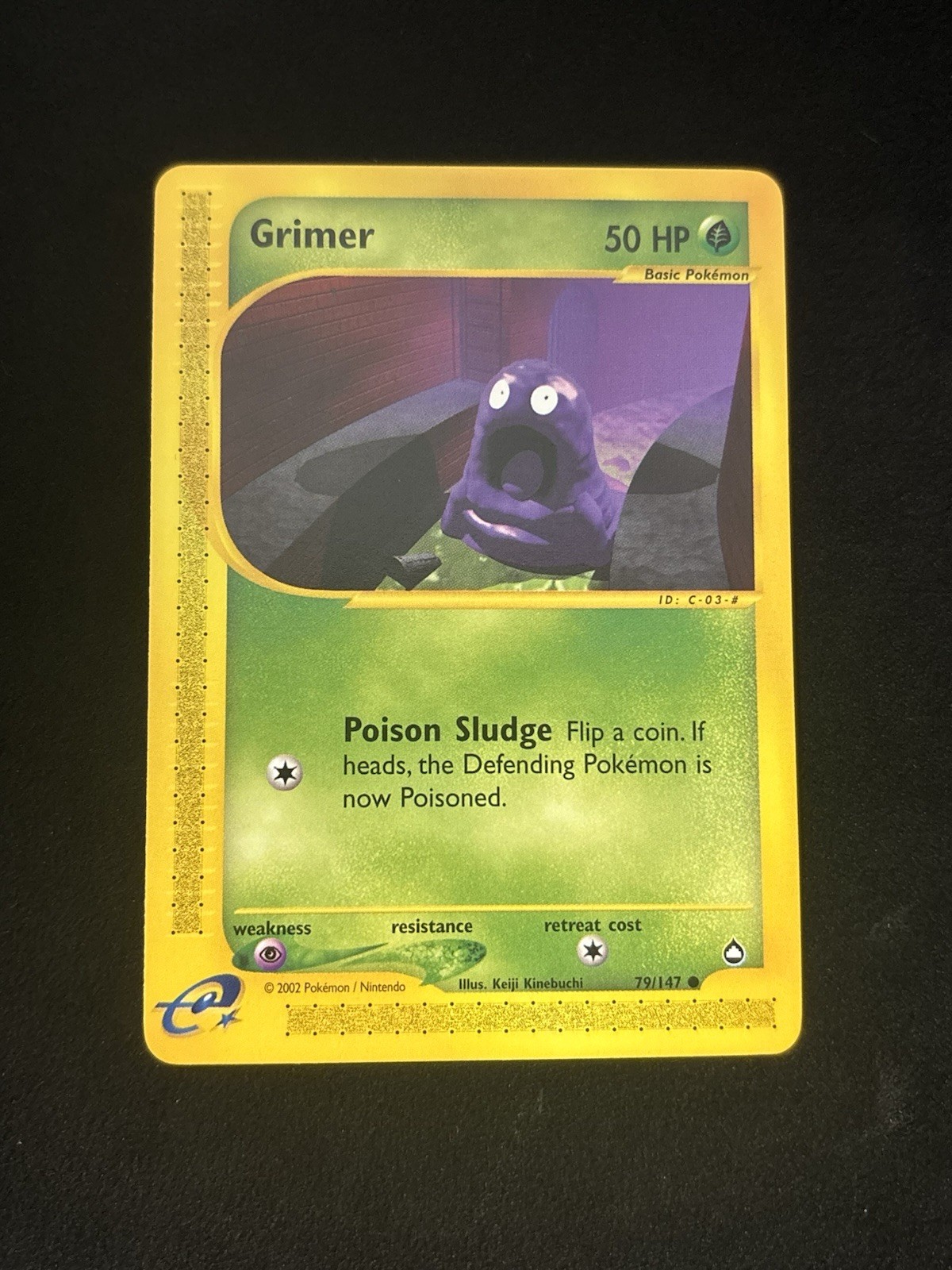 Grimer 079/147 Aquapolis Regular Pokemon TCG - NM/LP