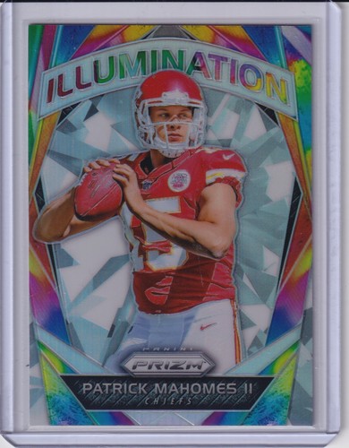 2017 Patrick Mahomes II Panini Prizm Illumination Silver Prizm Rookie #Chiefs