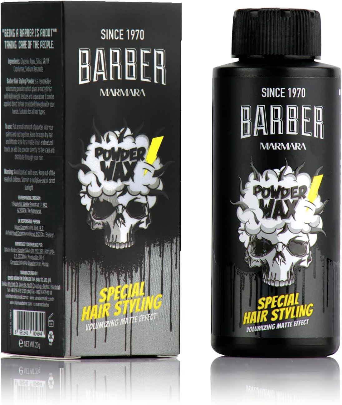 Cipria Capelli Volumizzante 20g - Effetto Opaco Naturale e Leggero