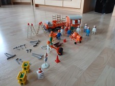 Nostalgisches Playmobil Set : Playmobil Baustelle und Figuren aus den 70gern