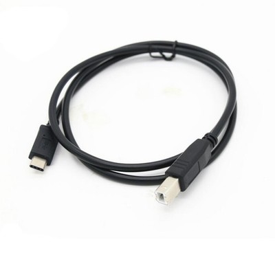 FAST SPEED USB 3.0 Type C USB-C to USB 2.0 B Male USB-B Cable for Printer CW