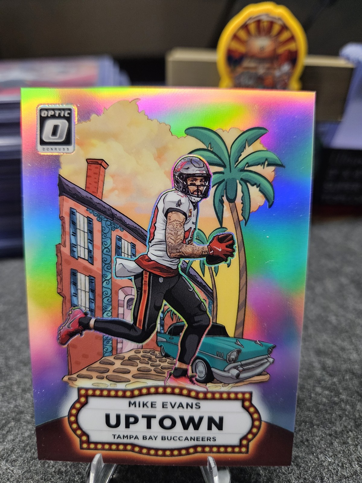 Panini Donruss Optic 2025 Mike Evans Tampa Bay Buccaneers Uptown #15 Prizm FRESH