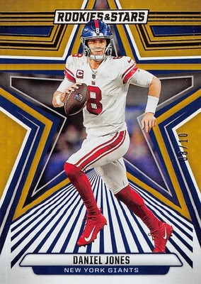 2024 Panini Rookies & Stars #71 Daniel Jones Gold 08/10