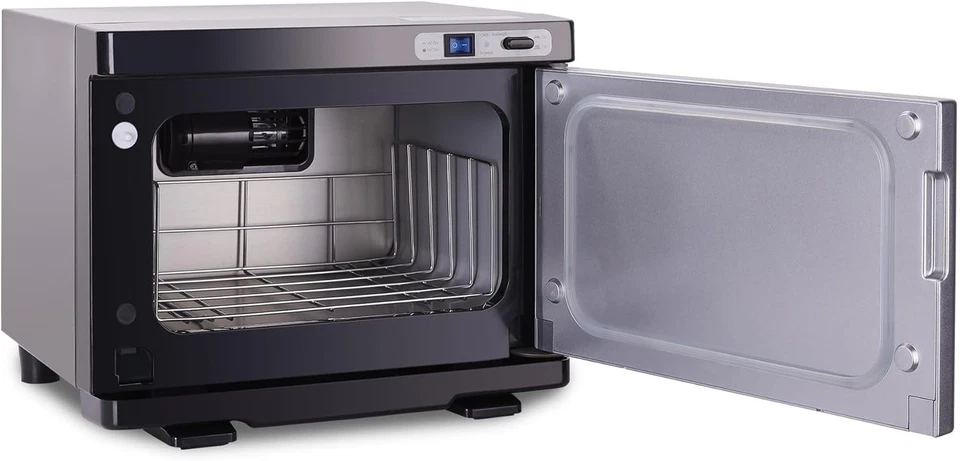 Armario de toallas calientes EarthLite UV, negro estándar. NUEVO Foto 2 de 4