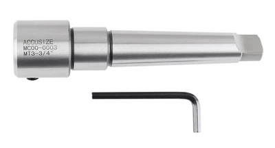 ACCUSIZE CO., LTD. Accusize Industrial Tools Annular Cutter Arbor, Mt3 to 3/4'' Weldon Shank for Dr