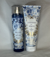 Bath Body Works Dressed In White Fine Fragrance Mist Body Cream