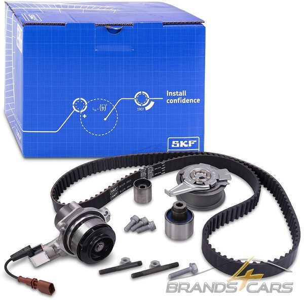 SKF Zahnriemensatz +Wapu FÜR Audi A3 A4 A5 Q5 Seat Leon Skoda Octavia Kodiaq TDI-image