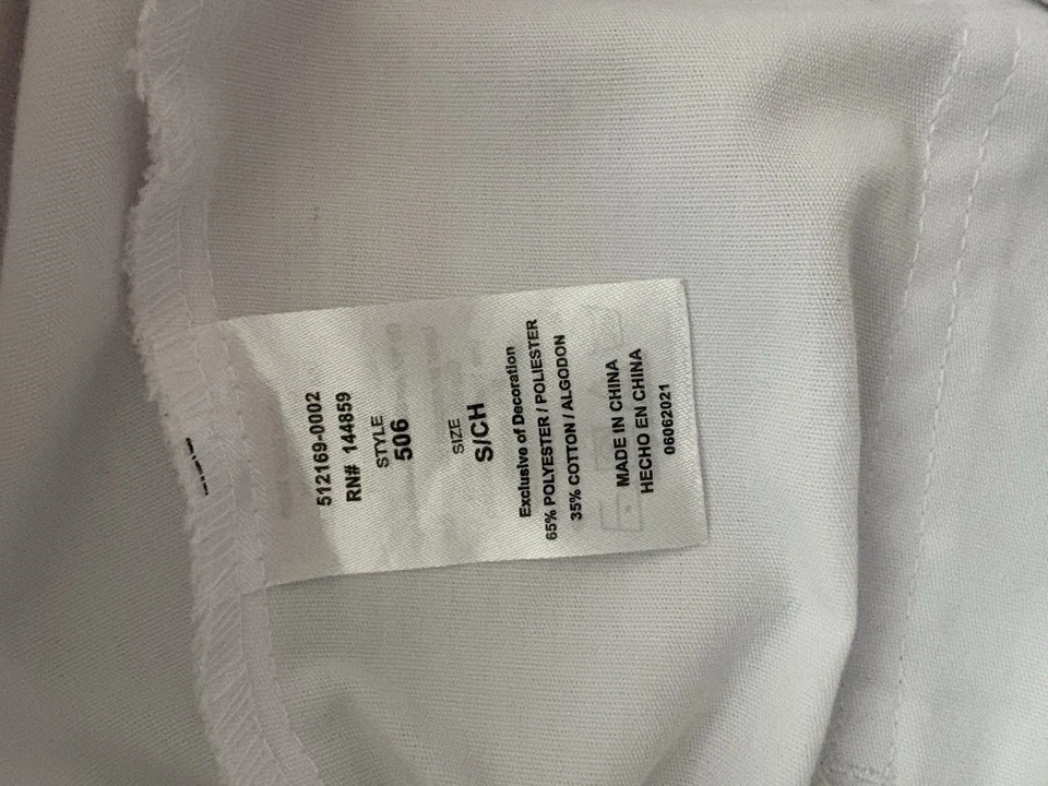 Adar Women Doctor Nurse Uniform Natural-Rise Multi Pocket Cargo Sz S.EXCELLENT. - Image 3 of 4