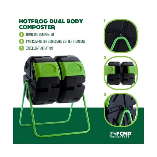 FCMP Outdoor HOTFROG Tumbling Composter