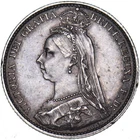 1891 Victoria Sixpence — photo from another recent sale