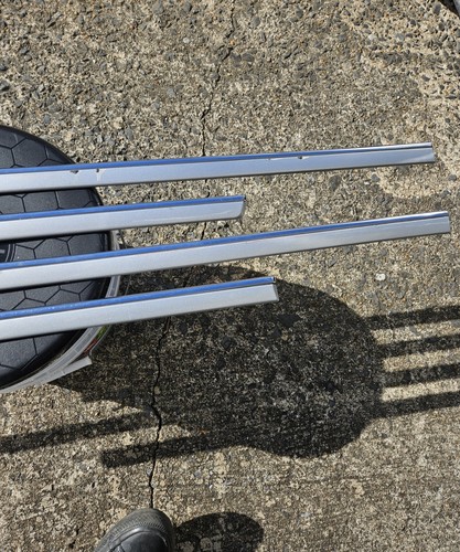 05-10 Chrysler 300C 300 HEMI C SRT8 Body Side Door Belt Molding Set SILVER - Bild 5 von 8