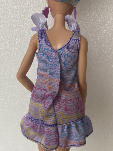 Barbie Doll "Fantasy Hair" ~ Very Long Blonde Blue Pink Silver Tinsel Hair - Picture 9 of 14