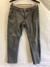Weatherproof Vintage Pants Mens 32x30 Gray Vintage Straight Fit Casual Stretch