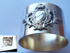 1. Serviettenring, silver-plated, BRUXELLES, around 1900 L16